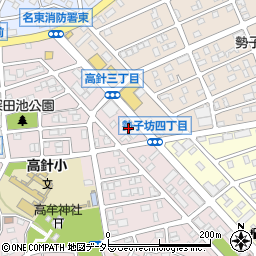 愛知県名古屋市名東区高針3丁目1204周辺の地図