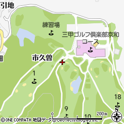 愛知県豊田市中立町市久曽周辺の地図