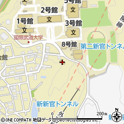 ファミリーマート国際武道大学前店周辺の地図