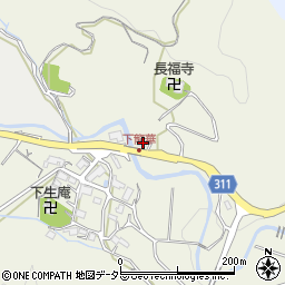 滋賀県大津市伊香立下龍華町141周辺の地図