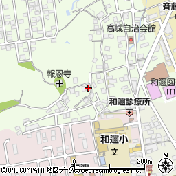滋賀県大津市和邇高城80周辺の地図