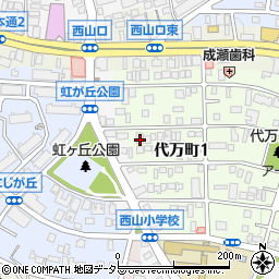 名東総合ケアセンター周辺の地図