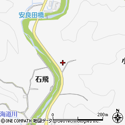愛知県豊田市西広瀬町小城崩周辺の地図
