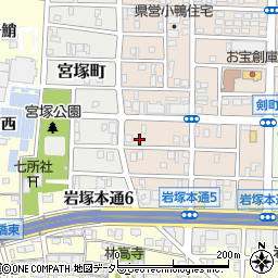 愛知県名古屋市中村区小鴨町174周辺の地図