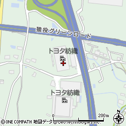 愛知県豊田市西中山町又吉洞周辺の地図