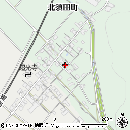 滋賀県東近江市北須田町610周辺の地図