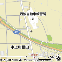 兵庫県丹波市氷上町横田102周辺の地図