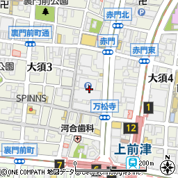 CAFE LE PIN 大須店周辺の地図