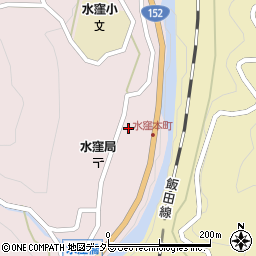 静岡県浜松市天竜区水窪町奥領家2608周辺の地図