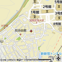 千葉県勝浦市新官966-61周辺の地図