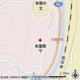 静岡県浜松市天竜区水窪町奥領家2452周辺の地図
