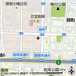 愛知県名古屋市中村区小鴨町135周辺の地図