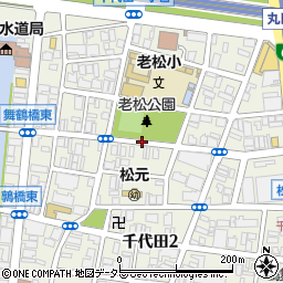 松元通周辺の地図