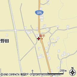 島根県大田市川合町川合神領1288周辺の地図