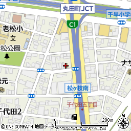 ローソン千代田一丁目店周辺の地図
