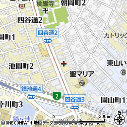 名古屋市役所交通局　地下鉄名城線名古屋大学駅周辺の地図