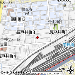 愛知県名古屋市中村区長戸井町2丁目8-2周辺の地図