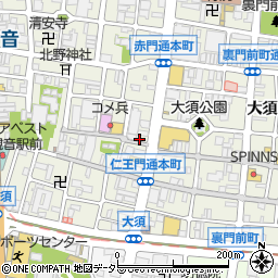 マッシーズストア大須観音通り店周辺の地図