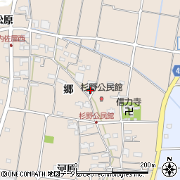 愛知県愛西市内佐屋町郷113周辺の地図