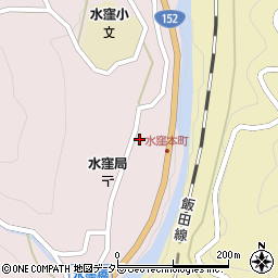 静岡県浜松市天竜区水窪町奥領家2609周辺の地図