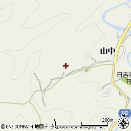 千葉県富津市山中594周辺の地図