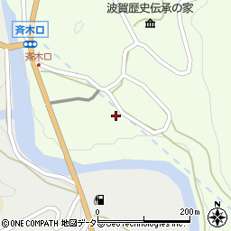 兵庫県宍粟市波賀町上野14周辺の地図