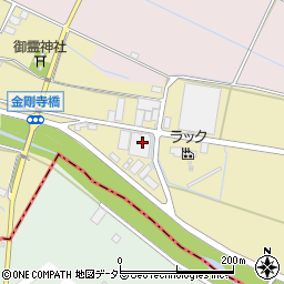滋賀県愛荘町（愛知郡）蚊野外周辺の地図