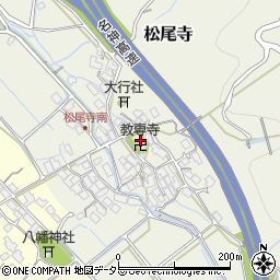 滋賀県愛知郡愛荘町松尾寺16周辺の地図