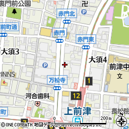 日産レンタカー上前津店周辺の地図