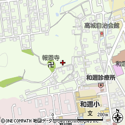 滋賀県大津市和邇高城117周辺の地図