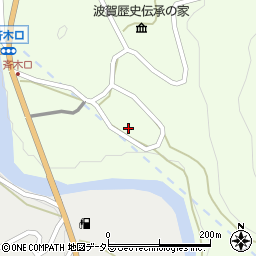 兵庫県宍粟市波賀町上野16周辺の地図