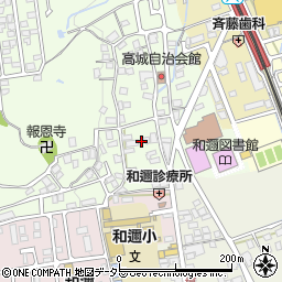 滋賀県大津市和邇高城35周辺の地図