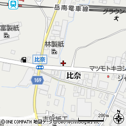 静岡県富士市比奈239周辺の地図
