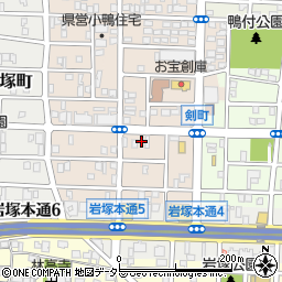 愛知県名古屋市中村区小鴨町125周辺の地図