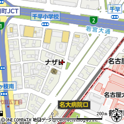 ナビパーク千代田第１駐車場周辺の地図