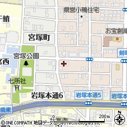 愛知県名古屋市中村区小鴨町109周辺の地図