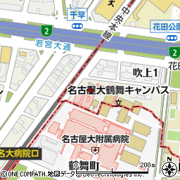 愛知県名古屋市千種区花田町1丁目周辺の地図