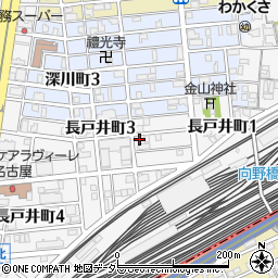 愛知県名古屋市中村区長戸井町2丁目8-3周辺の地図