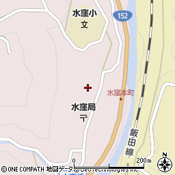 静岡県浜松市天竜区水窪町奥領家2445周辺の地図