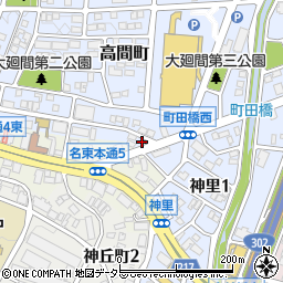 愛知県名古屋市名東区高間町146-1周辺の地図