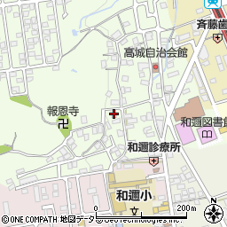 滋賀県大津市和邇高城42-1周辺の地図