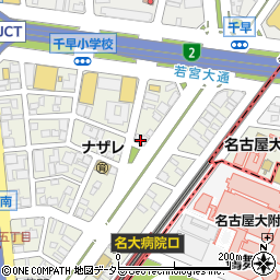 株式会社大嶽名古屋周辺の地図