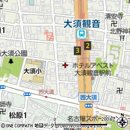 ｐ ｚｏｎｅ大須１丁目第３駐車場 名古屋市 駐車場 コインパーキング の住所 地図 マピオン電話帳