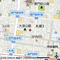 名鉄協商大須第２０駐車場周辺の地図