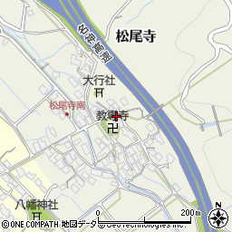 滋賀県愛知郡愛荘町松尾寺5周辺の地図