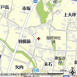 愛知県豊田市加納町欠ノ上5周辺の地図