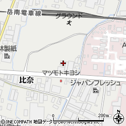 静岡県富士市比奈260周辺の地図
