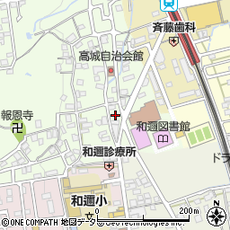 滋賀県大津市和邇高城15周辺の地図