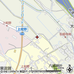 滋賀県愛知郡愛荘町上蚊野494周辺の地図