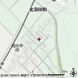 滋賀県東近江市北須田町612-1周辺の地図